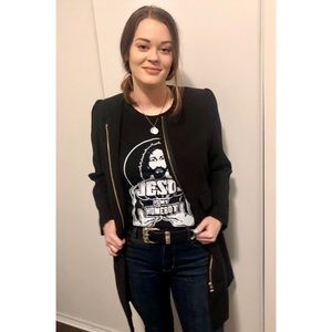 H&M Long Black Blazer